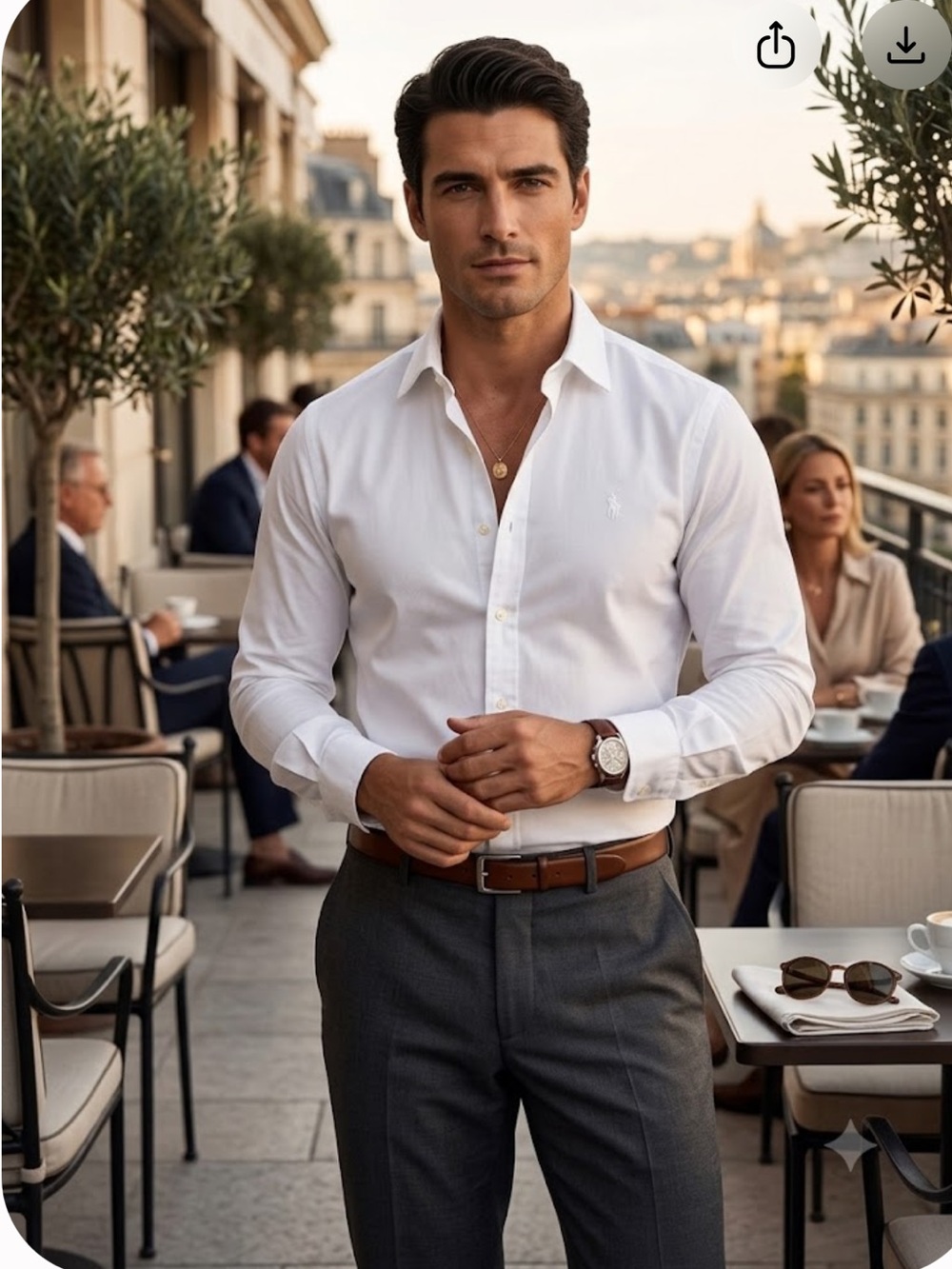 Ralph Lauren Classic White Oxford Button-Down Shirt - Men’s